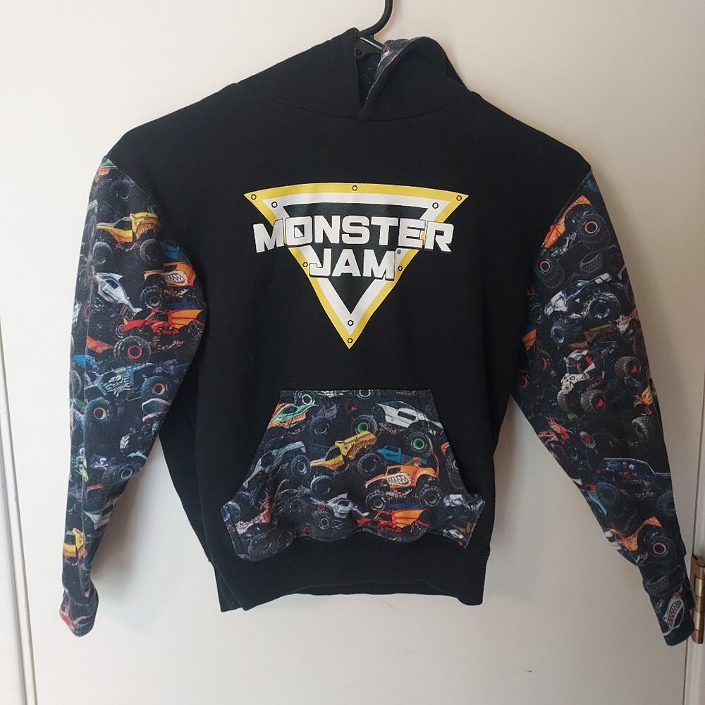 Monster Jam hoodie size youth medium